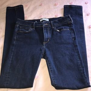 Banana republic skinny jeans dark wash